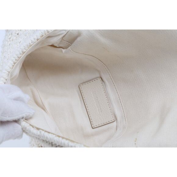 Zadig & Voltaire Cream Rock Macrame Chain Shoulder Bag - Picture 13 of 16